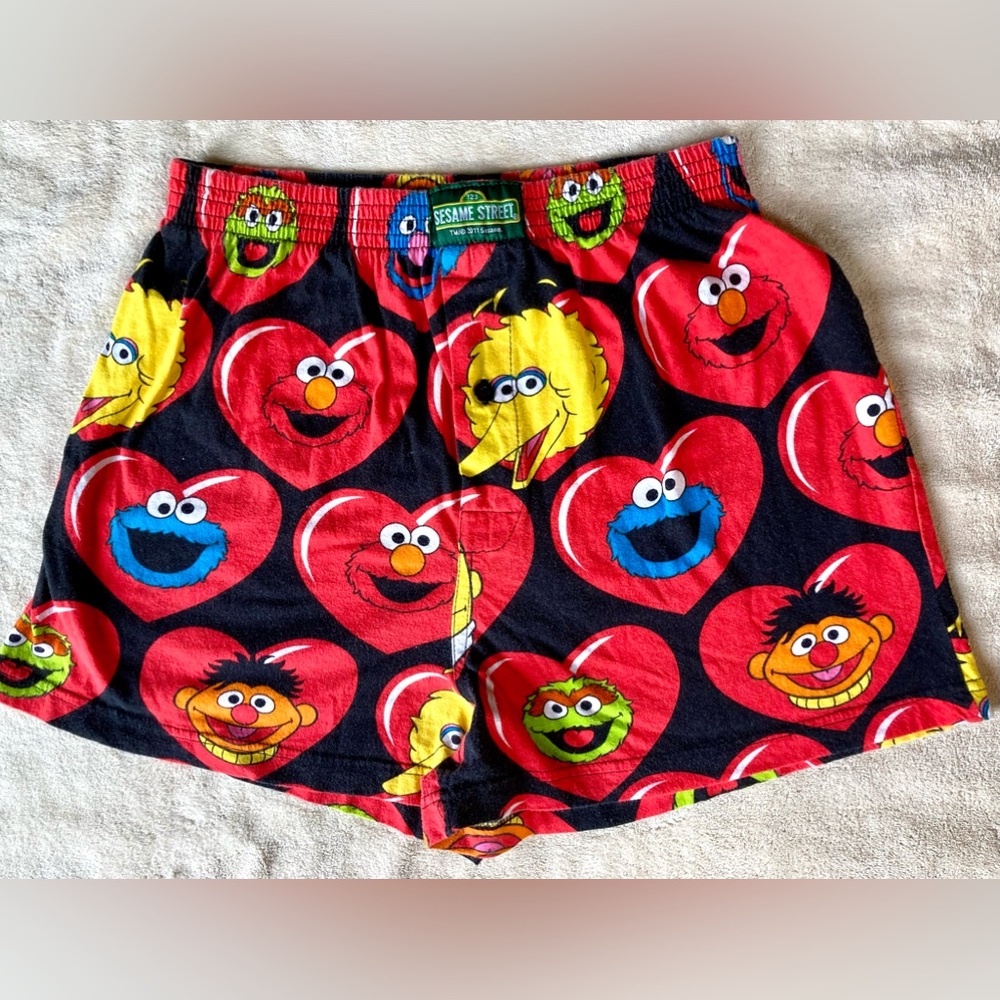 Sesame Street Men’s Sleepwear Boxers (M 32-34)